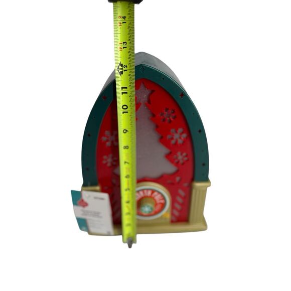 NEW Gemmy North Pole Radio Christmas Prop Lights Up, Sound w/Motion Detection - Picture 14 of 16